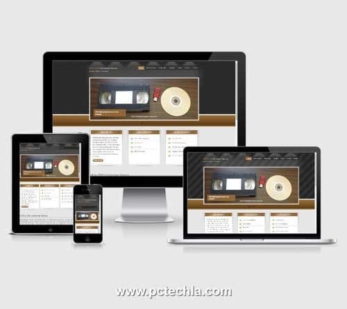 Cheap responsive website design - VHS to DVD Conversion Service, Los Angeles CA USA
